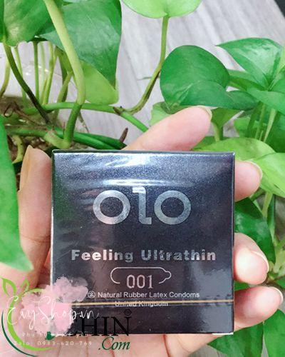 OLO Feel Ultrathin 0,01mm hộp 3 cái