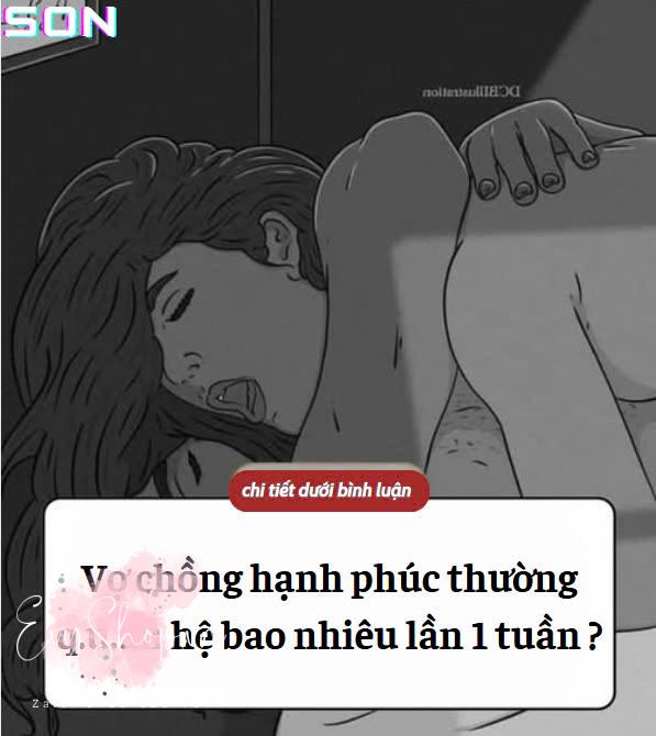 Vợ chồng hạnh phúc thường QHTD bao nhiêu lần 1 tuần: Sự thật gây bất ngờ